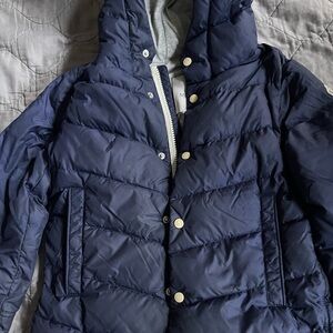 Moncler Blue with Gray interior Quilted Jacket